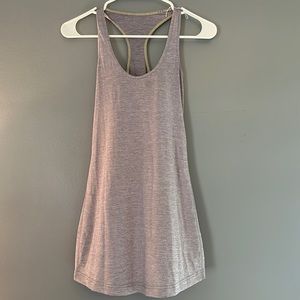 Lululemon Cool Racerback Heathered Gray Size S/M